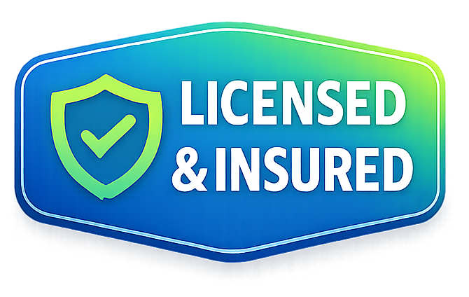 Licensed and insured